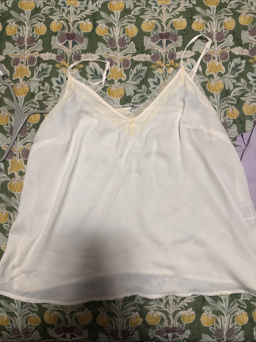 Old Navy Cream Lace-Trim Camisole